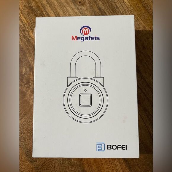 NEW IN BOX. Fingerprint Padlock.  Bluetooth Thumbprint Lock. - Picture 1 of 2